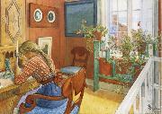Carl Larsson Writing Letters china oil painting artist